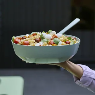 Mepal Silueta saladebestek Nordic sage 2-delig