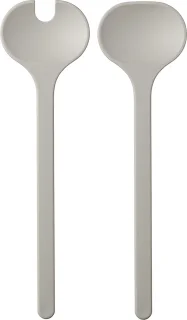 Mepal Silueta saladebestek Nordic white 2-delig