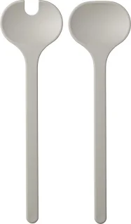 Mepal Silueta saladebestek Nordic white 2-delig