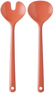 De Mepal Synthesis XL Saladebestek 2-delig - coral in één oogopslag