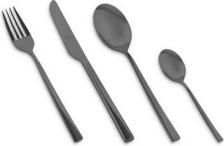 Mepra Firenze Oro Zwart Bestekset 24-delig