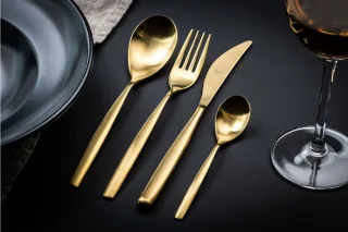 Mepra Stiria Goud Bestekset 24-delig