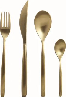 Mepra Stiria Goud Bestekset 24-delig