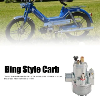 Metaalconstructie Carburateur 15mm Bing Stijl 20mm Inlaat Diameter