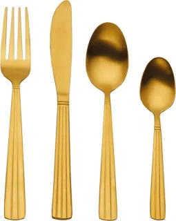 Mikasa Bestekset 16-delig Goud 4 persoons