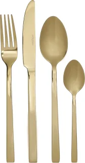 Mikasa Ciara Diseno 16-Delig Bestek Set Goud