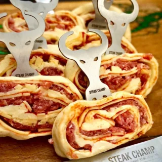 Mini Bull-Fork Snacking Fork set van 2
