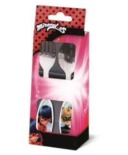Miraculous Ladybug kinder bestekset 2-delig