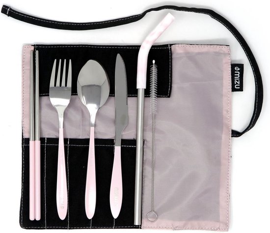 Mizu Urban Cutlery Soft Pink