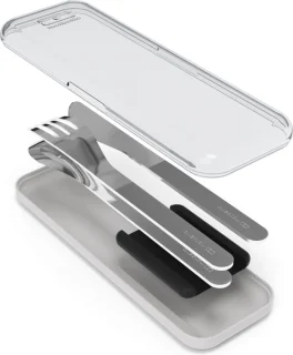 Monbento Slim Bestekset RVS Zwart