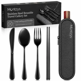 De Montzys® reisbestek to go bestekset in één oogopslag