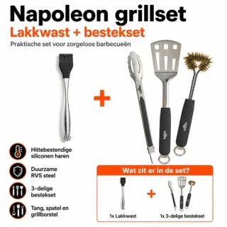 Napoleon Grillset - Lakkwast & Bestek