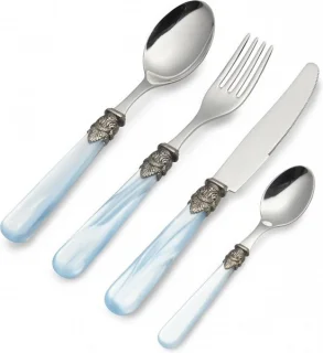 Napoleon Ice Blauw Diner Bestekset