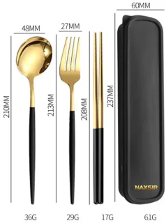 NAXSIR RVS bestekset 3-delig