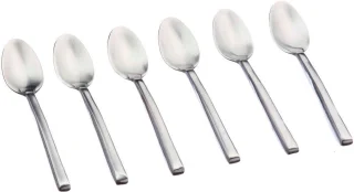 OLAF Set 6 Kleine Lepels Zilver