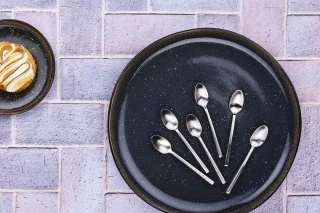 OLAF Set 6 Kleine Lepels Zilver