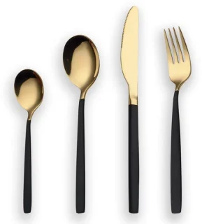 Omgoods 24-delig titanium bestekset