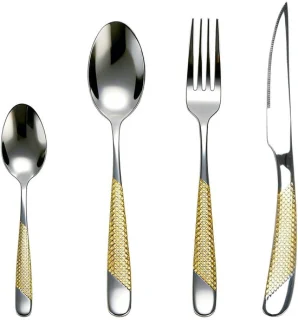 Omgoods 24-delige gouden bestekset