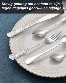Omgoods 24-delige vintage bestekset