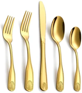 Omgoods - gouden bestekset