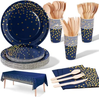 Omgoods party tableware 141 delen