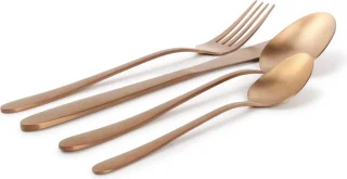 ONA Bestekset Slim 24-delig Rose Gold Mat