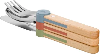 Opinel Le Petit Gourmet 3-delig bestekset