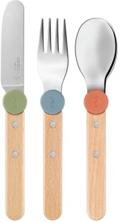 Opinel Le Petit Gourmet 3-delig bestekset