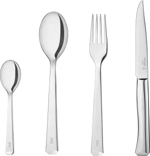 Opinel Perpetue 16-delig bestekset zilver
