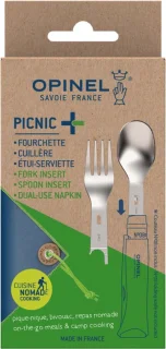 Opinel Picnic Plus 3-delig reisbestek