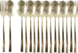 OTIX Gebaksvorkjes & Theelepels Set 16 Stuks