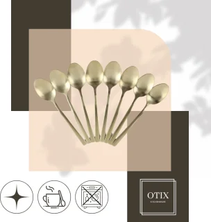 OTIX Theelepel Set 8 Stuks