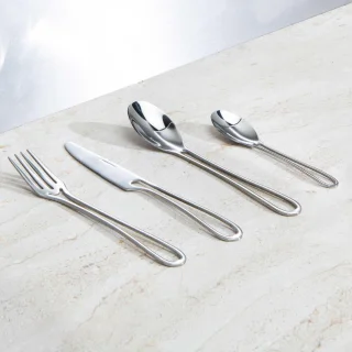 Outline Bestek 24-delige Dinerset Glimmend