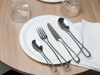 Outline Bestek 24-delige Dinerset Glimmend
