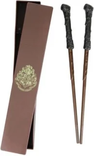 Paladone Harry Potter Wand Eetstokjesset Bruin