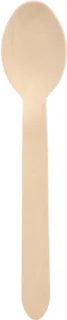 PAPSTAR Pure houten lepel 160 mm