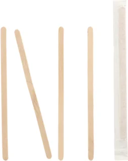 PAPSTAR Pure houten roerstaafje 140 mm