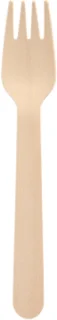 PAPSTAR Pure houten vork 160 mm