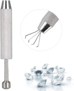 Piercing Ball Grabber Tool Roestvrij Staal Prong Holder
