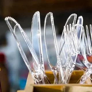 Plastic Party Bestekset 200 Stuks (Vorken & Messen)