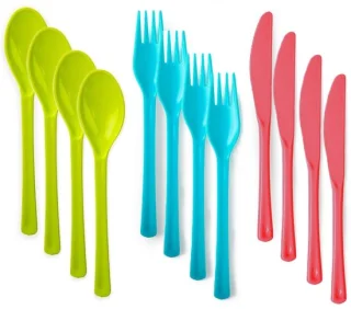Plasticforte Bestekset 12-delig kunststof 19 cm review