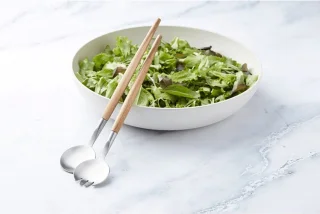 POINT-VIRGULE Saladebestek Acaciahout