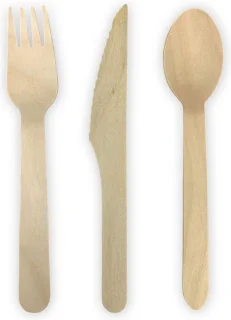 Pomebio Houten Bestek Set 150 Stuks
