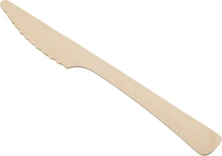 PomeBio Houten Mes 165 mm 100 Stuks