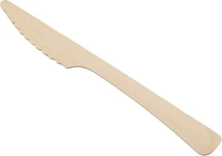 PomeBio Houten Mes 165 mm 100 Stuks