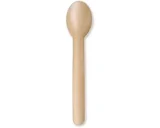 Pure papieren lepels 15,5 cm natuur 20x6
