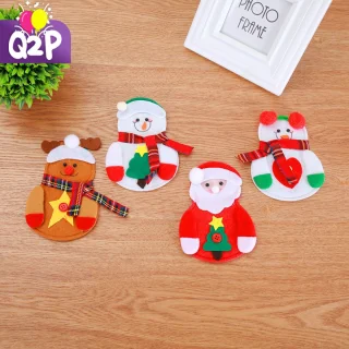 Q2P Bestekhouder Kerstman