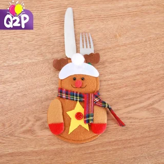 Q2P Bestekhouder Rendier Kerst
