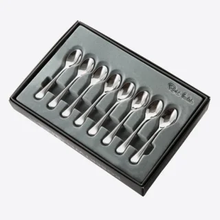 Robert Welch Radford set van 8 espressolepels