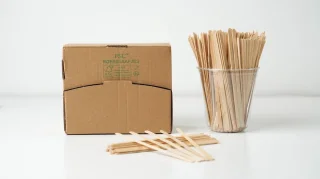 Roerstaafjes hout 14 cm 8000 stuks (8x1000)
